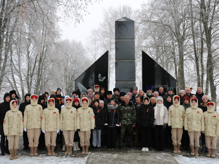 В Стародубе торжественно открыли обновлённый памятник невинным жертвам фашизма