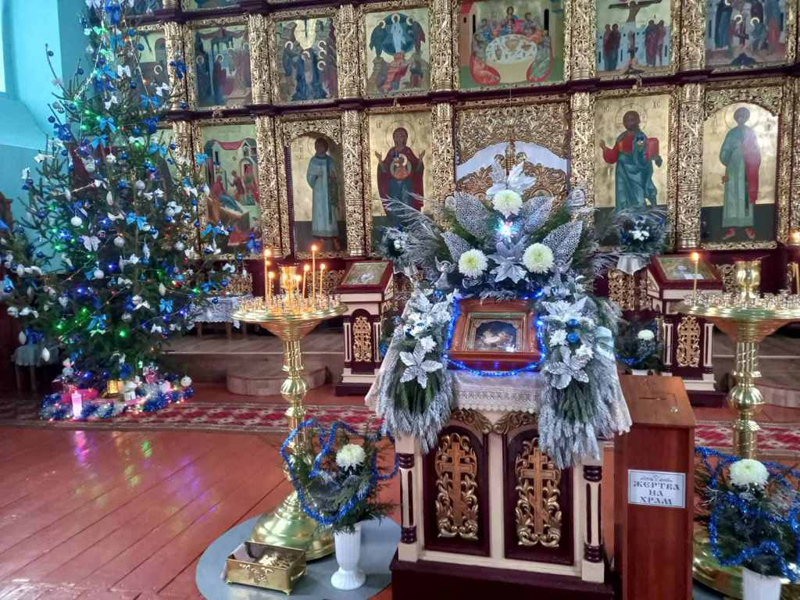 Престольный праздник в Рождественском храме г. Стародуба