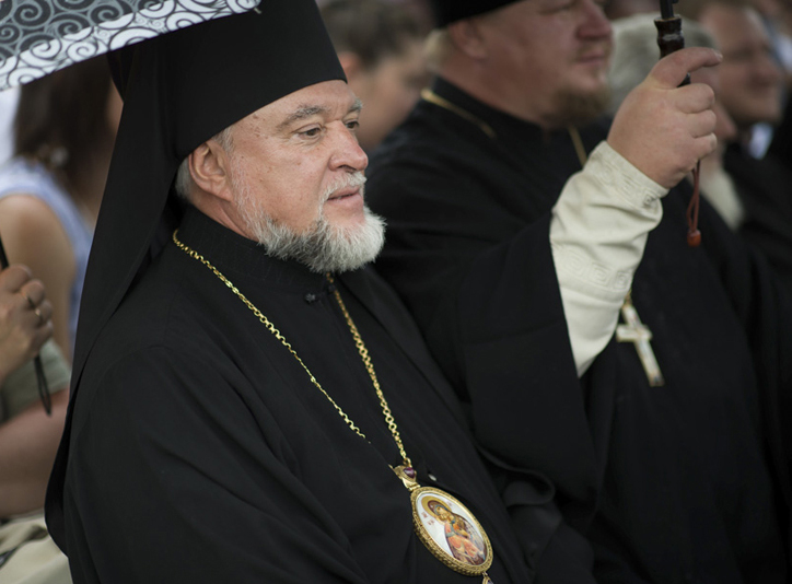 Епископ Клинцовский и Трубчевский Владимир принял участие в торжественном открытии праздника «Славянское единство» 24 июня на набережной в Гомеле