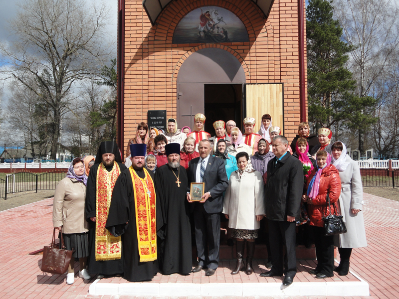Новозыбковское благочиние. В Красной Горе освящена часовня в память о павших воинах