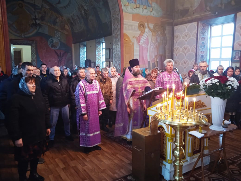 Первая Неделя Великого поста, Торжество Православия в храме г. Суража