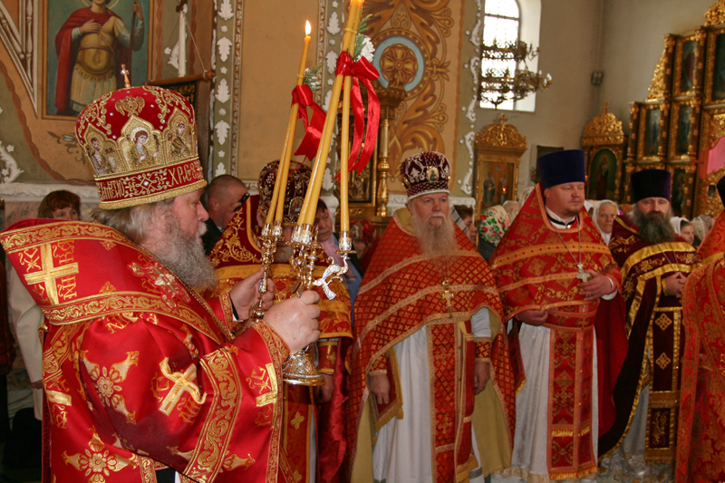 Соборное богослужение духовенства Клинцовской Епархии