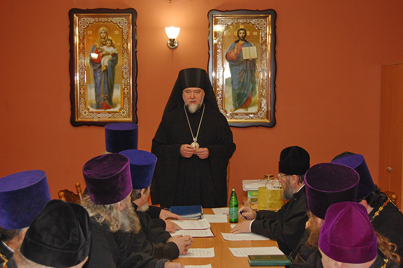 Состоялось заседание Епархиального совета Клинцовской епархии