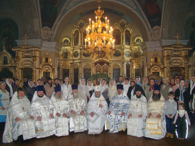 Соборное служение духовенства Новозыбковского благочиния