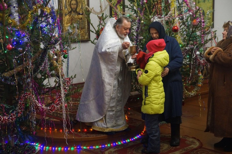 Акция "Рождественский листок" прошла в Трубчевском благочинии