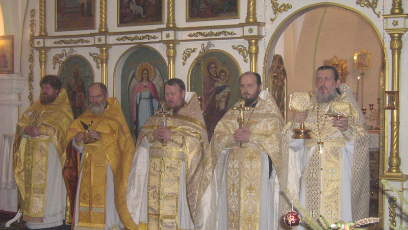 Соборное служение духовенства Почепского благочиния