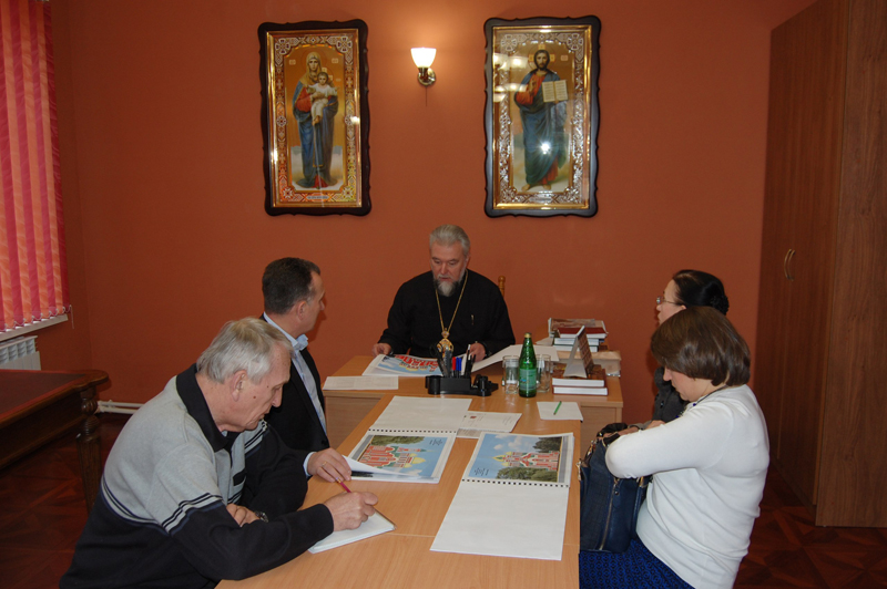 Состоялось совещание по вопросам строительства Богоявленского кафедрального собора в городе Клинцы