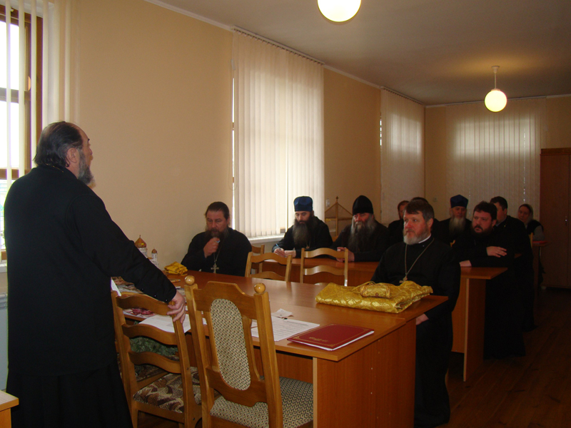 Собрание духовенства Новозыбковского благочиния