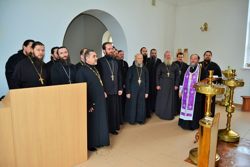 В Клинцовской епархии состоялась общая исповедь духовенства