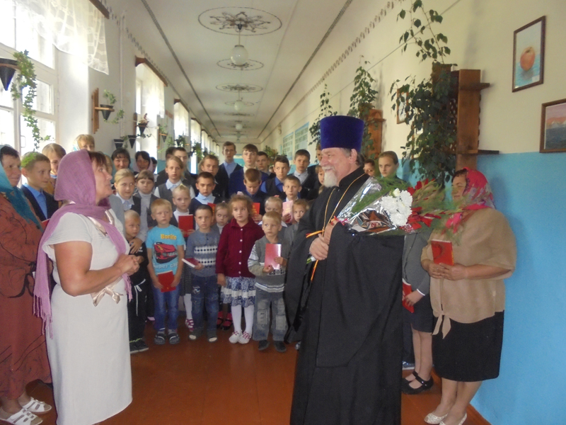 Свидетельство Церкви о трезвом образе жизни прозвучало и в стенах Краснокосаровской школы