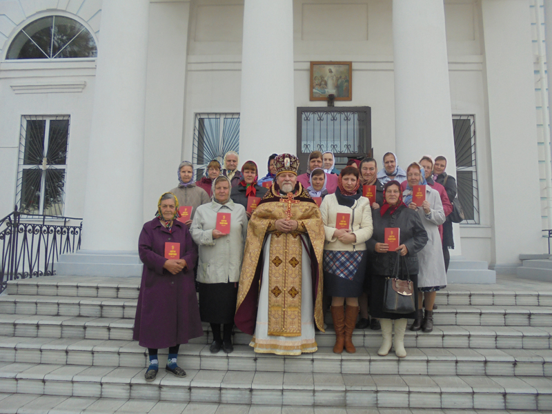 Богослужение в день памяти святых мучениц Веры, Надежды, Любови и матери их Софии в Успенском соборе г. Мглина