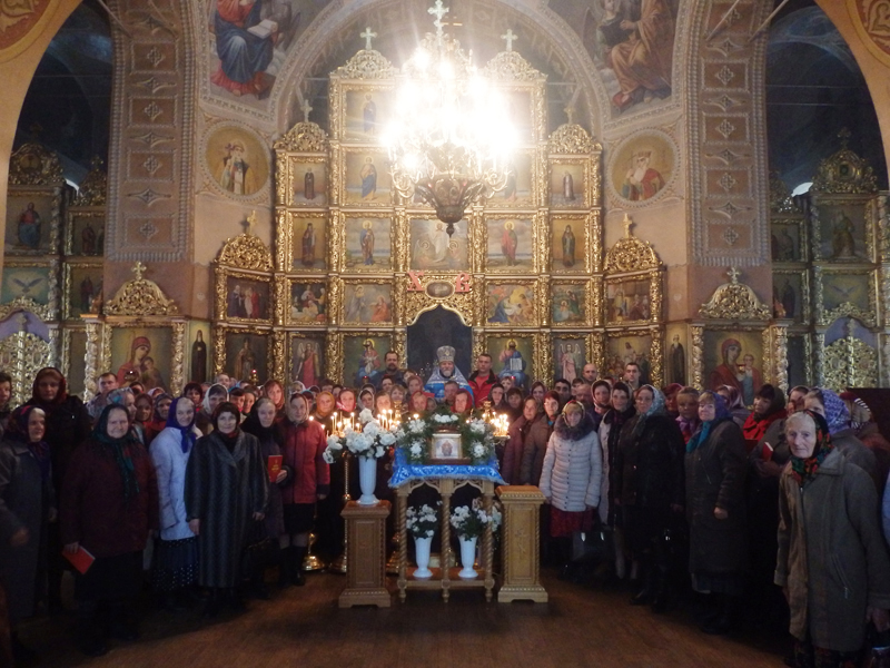 Праздник Покрова Пресвятой Богородицы молитвенно отметила приходская община Успенского собора г. Мглина