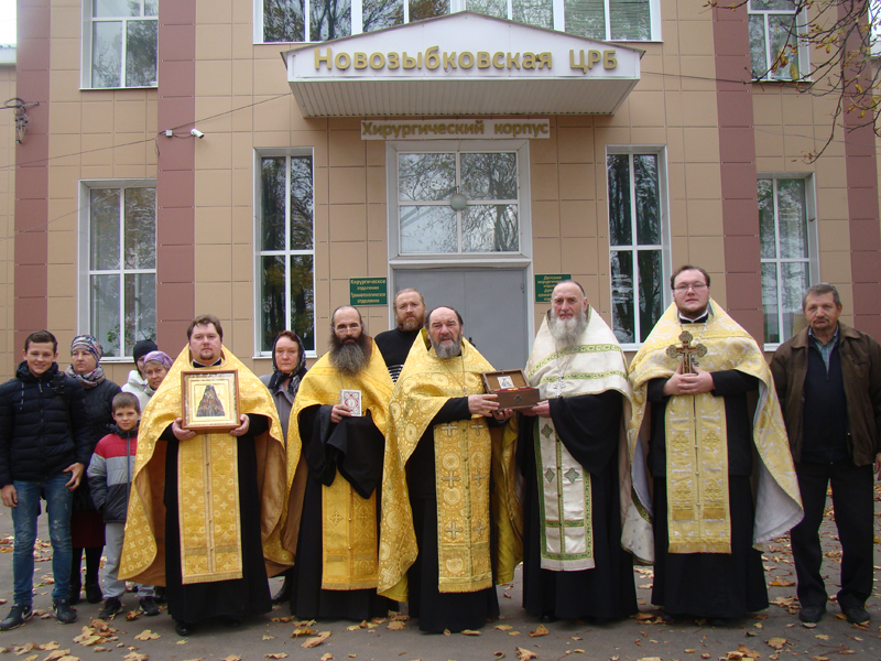 Частица мощей святителя Архиепископа Луки Крымского была принесена в пределы Новозыбковского благочиния