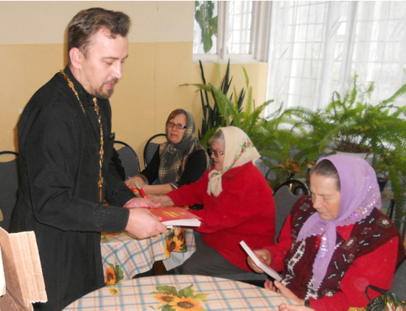 Духовная встреча с членами клуба для пожилых людей "Сударушка" г. Унечи