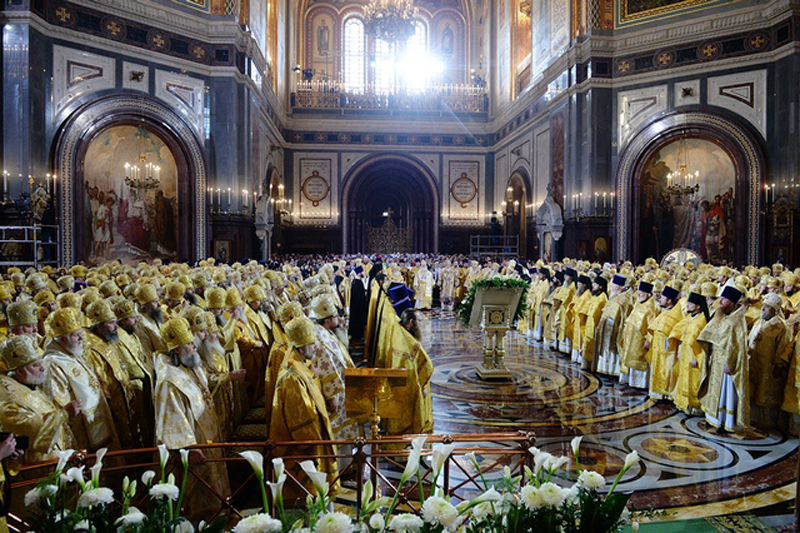 Правящий архиерей принял участие в торжествах по случаю 70-летия Святейшего Патриарха Московского и всея Руси Кирилла