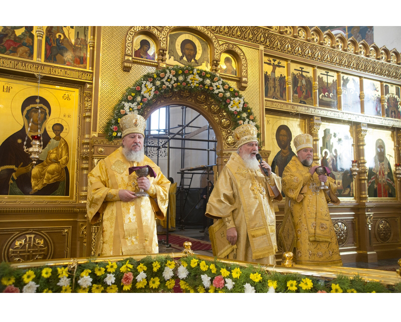 Правящий архиерей принял участие в торжествах по случаю тезоименитства митрополита Брянского и Севского Александра
