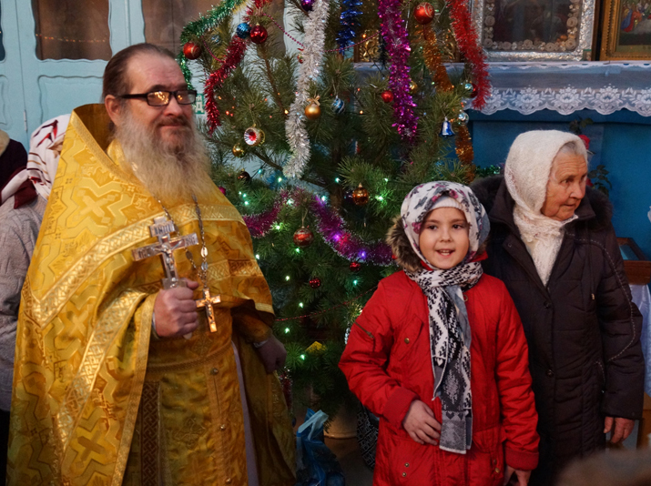 Климовское благочиние. Празднование Рождества Христова в храме села Сачковичи