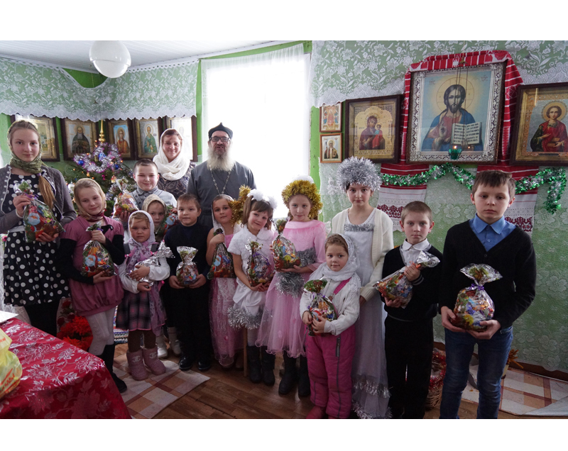 Климовское благочиние. Празднование Рождества Христова в молельном доме