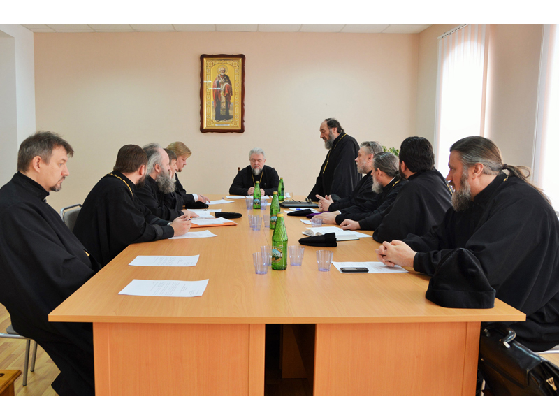 Состоялось собрание благочинных Клинцовской епархии