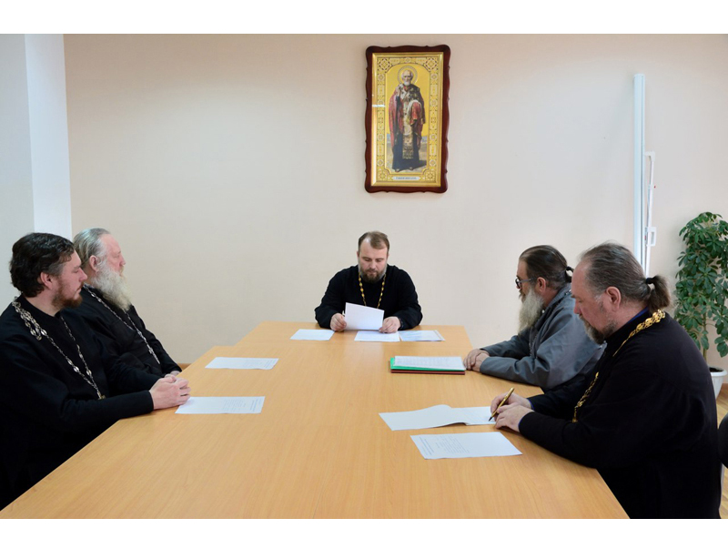 В Клинцах состоялось совещание епархиального Отдела по взаимодействию с казачеством