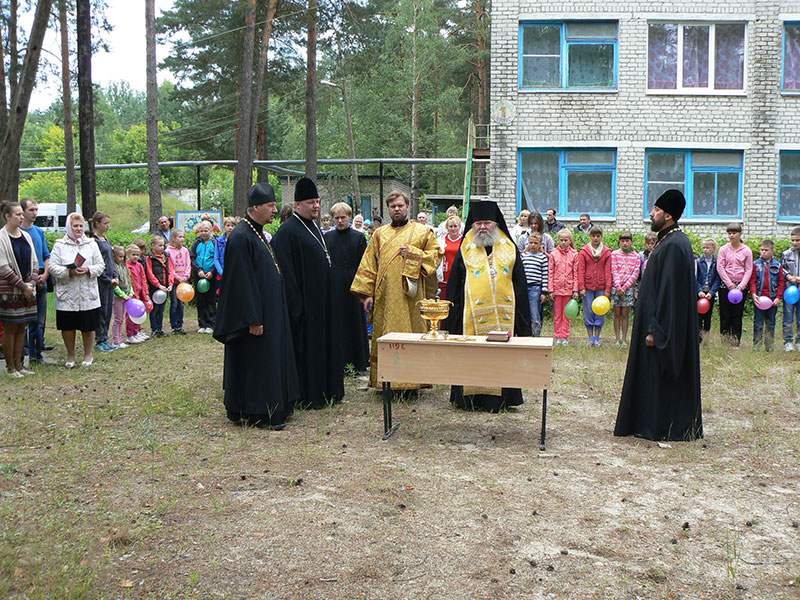 Начал работу православный детский лагерь "Ипуть"