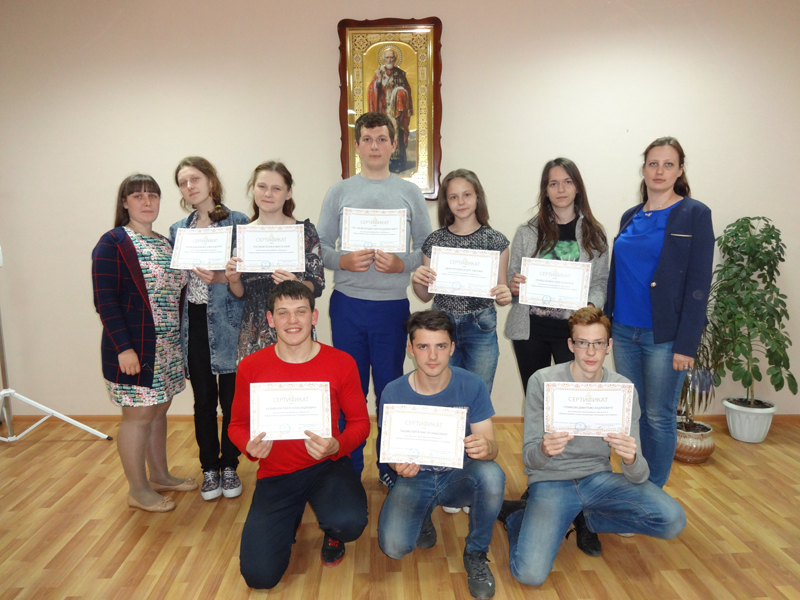 «Школа православных вожатых» Клинцовской епархии успешно завершила подготовку ребят