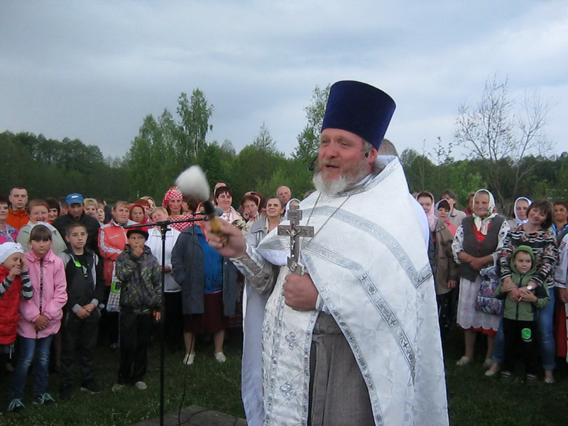 Клинцовское благочиние. Праздник Вознесения в Ольховке на Воловском озере