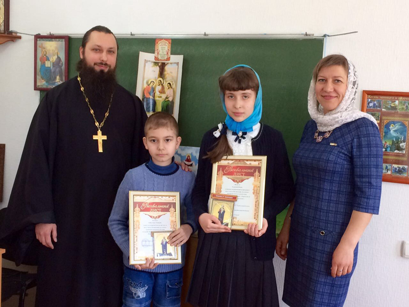Экзамены в воскресной школе Стародубского храма в честь Святого Богоявления