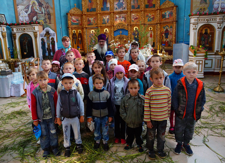 Климовское благочиние. Школьники посетили храм