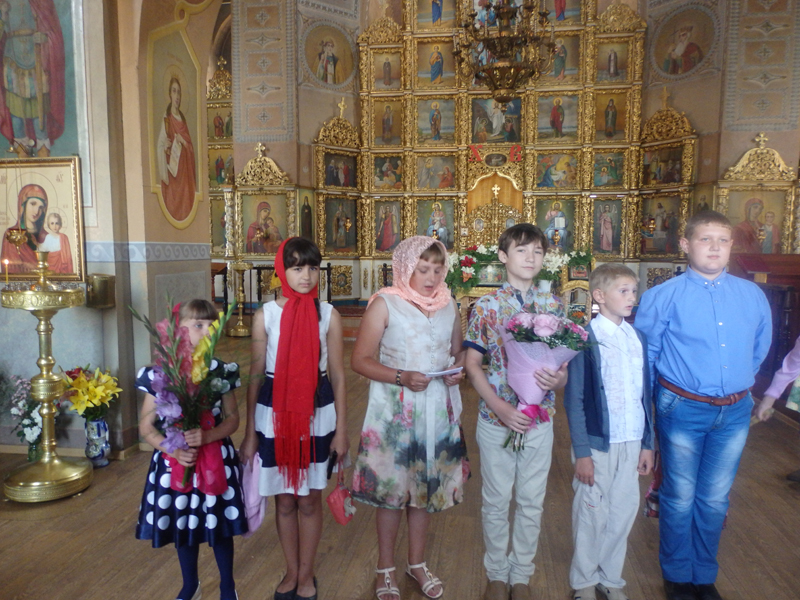 «Детская» Литургия в день памяти святой равноапостольной великой княгини Ольги во Мглине