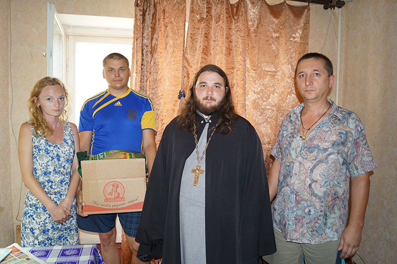 Помощь беженцам с Украины в Клинцовской Епархии