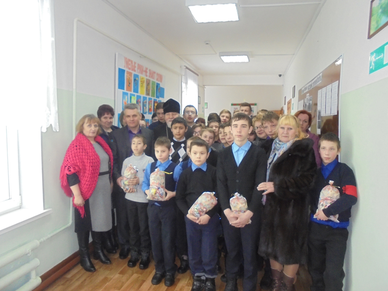 Поздравление воспитанников Мглинской школы-интерната с Днем православной молодежи