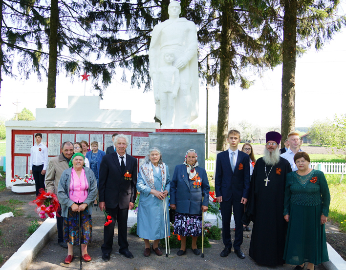 Празднование Дня Победы в селе Сачковичи