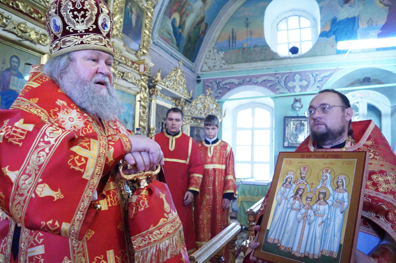 Соборное Богослужение в День памяти Священномученика  Дамаскина, епископа Стародубского