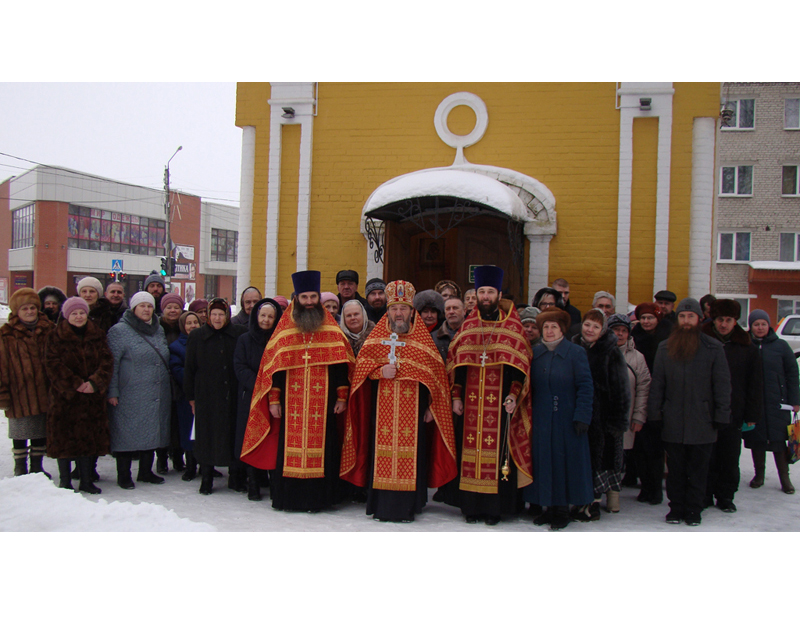 В Новолетие духовенство и миряне Новозыбковского благочиния молились ко Господу о мире и милости