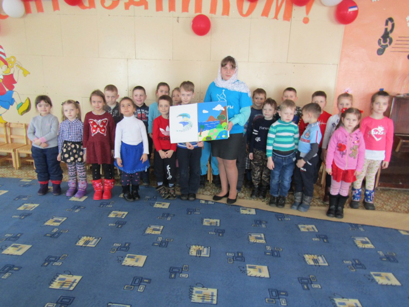 Мглинское благочиние. Просветительская встреча в детском саду в канун Дня православной книги
