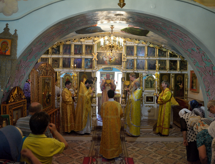Архиерейское богослужение в храме Святителя Николая г. Клинцы