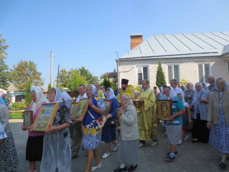 Празднование Крещения Руси в Сураже