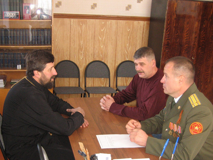 Рабочая встреча с руководством военного комиссариата г. Суража