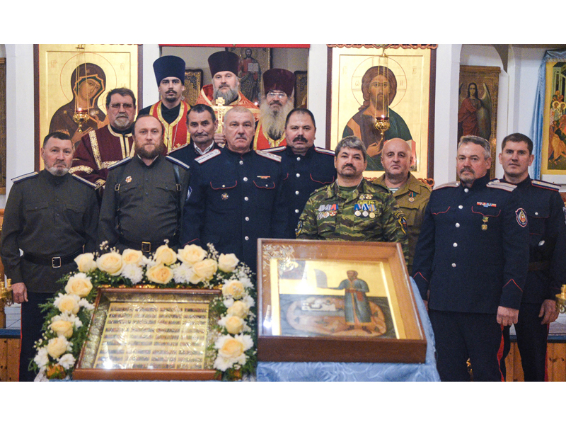 Молебен в день памяти святого праведного воина Петра Калнышевского атамана Войска Сечи Запорожской