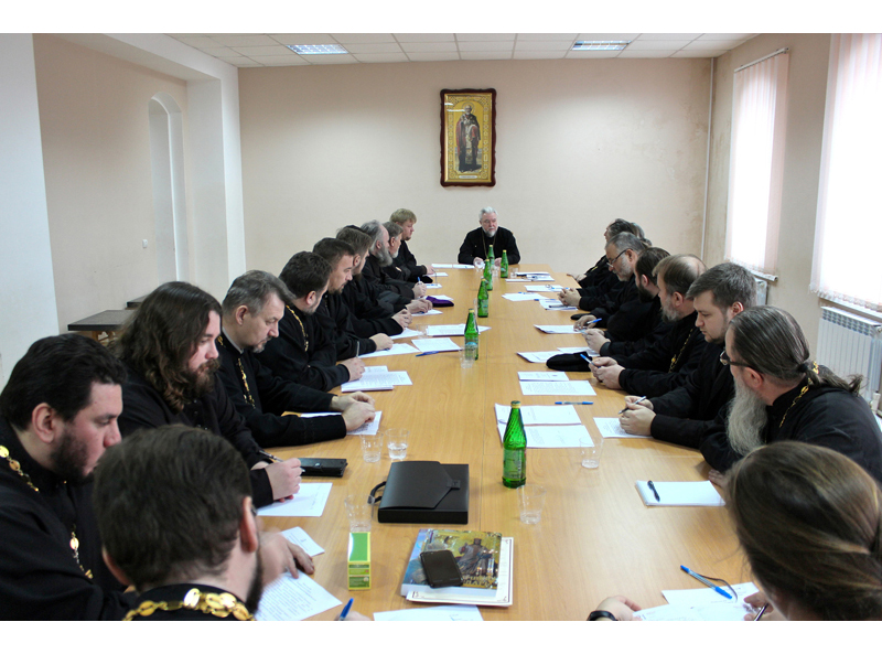 Состоялось заседание епархиального Совета Клинцовской епархии