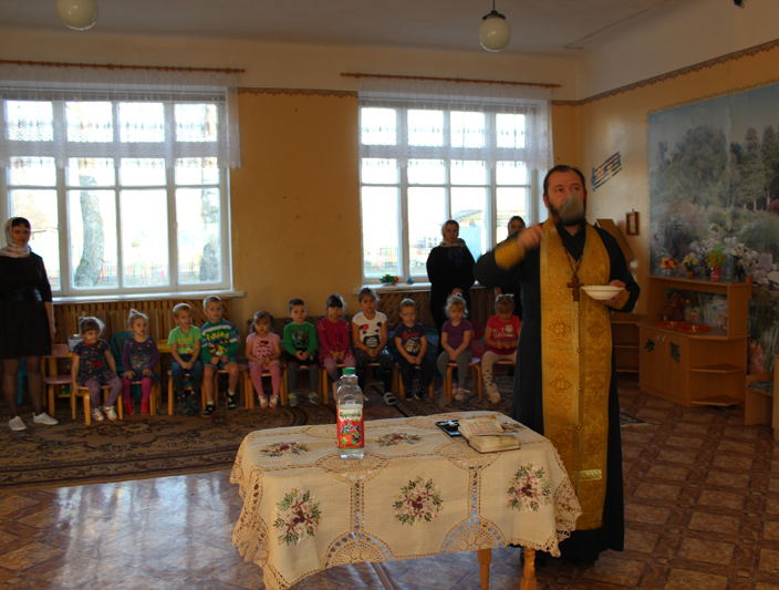 Освящение Детского сада п. Чайкино Погарского района