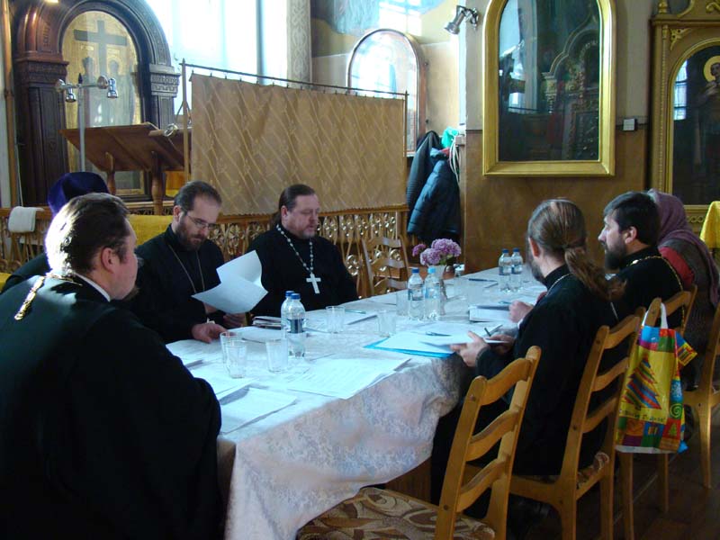 Рабочее заседание епархиальной Комиссии по канонизации святых