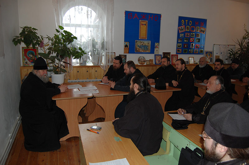 Совещания отделов Клинцовской епархии