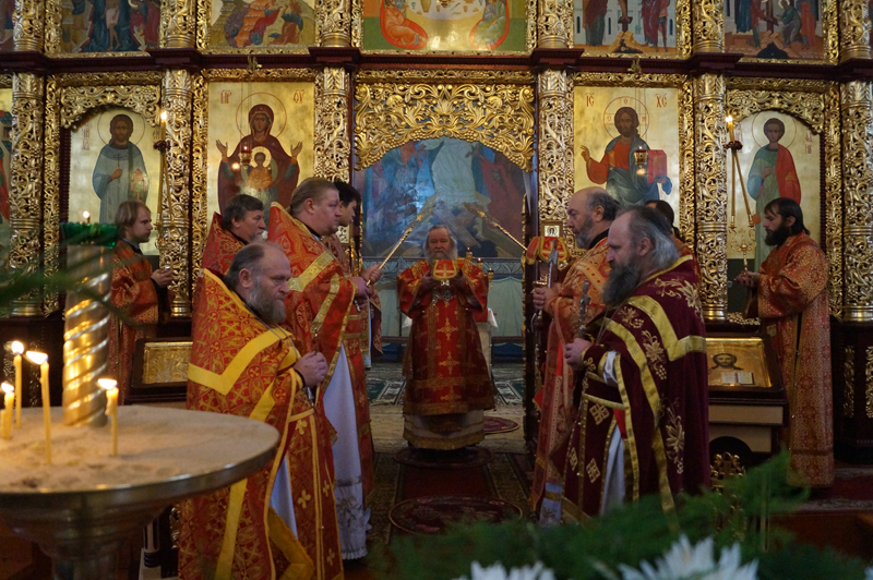 Соборное Богослужение в день памяти Священномучеников Стародубских.