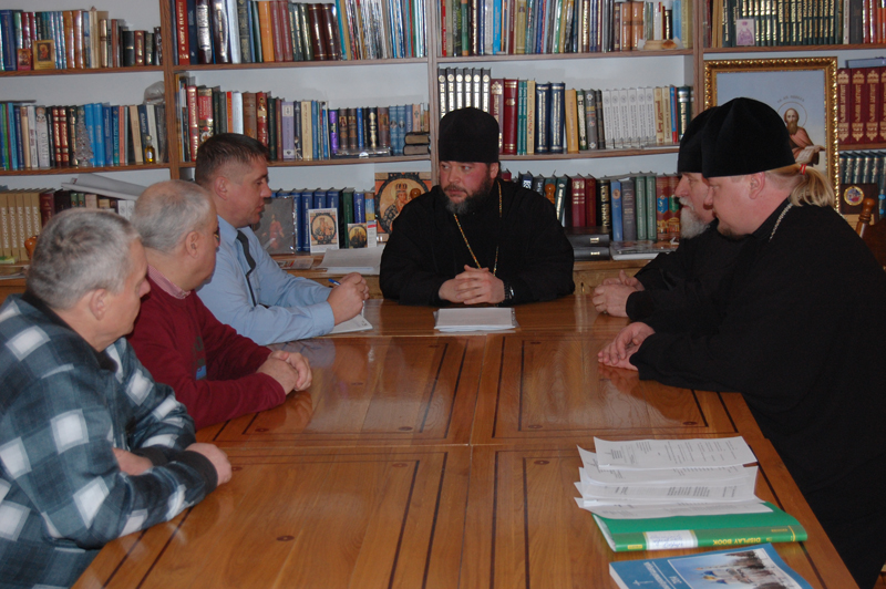 Рабочая встреча в Клинцовской епархии