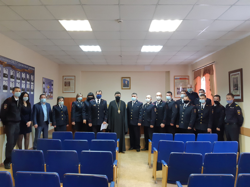 Поздравление личного состава отдела полиции «Суражский» с Днем МВД