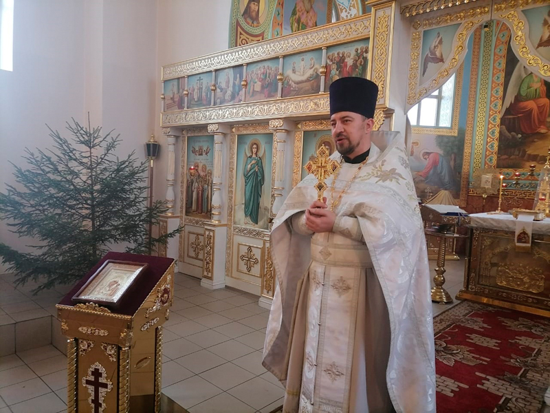 Рождество Христово на приходе храма Святителя Николая г. Унечи