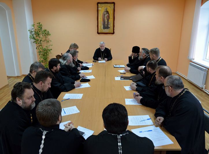 Заседание епархиального Совета