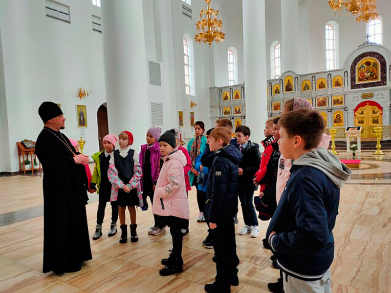 Клинцовское благочиние. Экскурсия в Богоявленский кафедральный собор